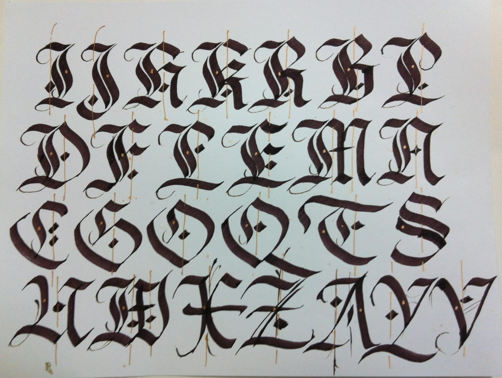 The Pointed Brush Goes Bananas | Greater Cincinnati Calligraphers' Guild